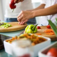 Preparing food