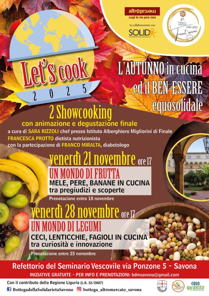 Locandina eventi Novembre 2025