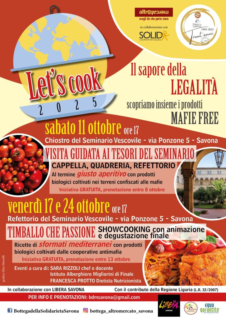 Locandina eventi Ottobre 2025